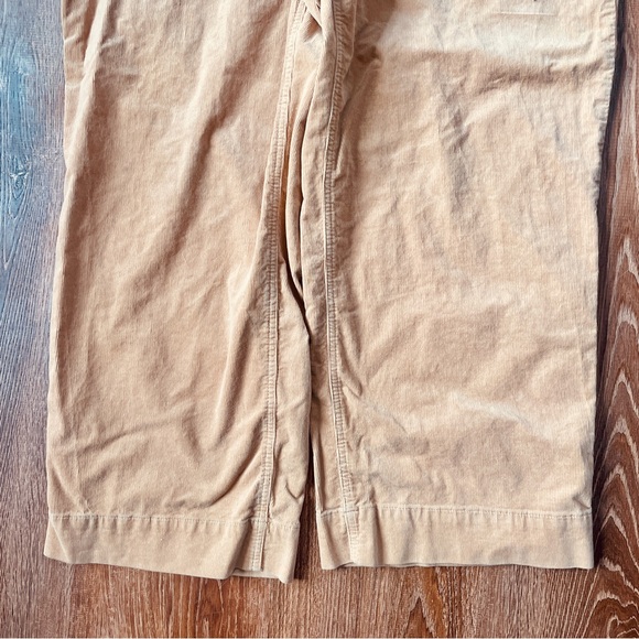Talbots Tan Wide Leg High Rise Corduroy Pants 16W - Picture 9 of 11